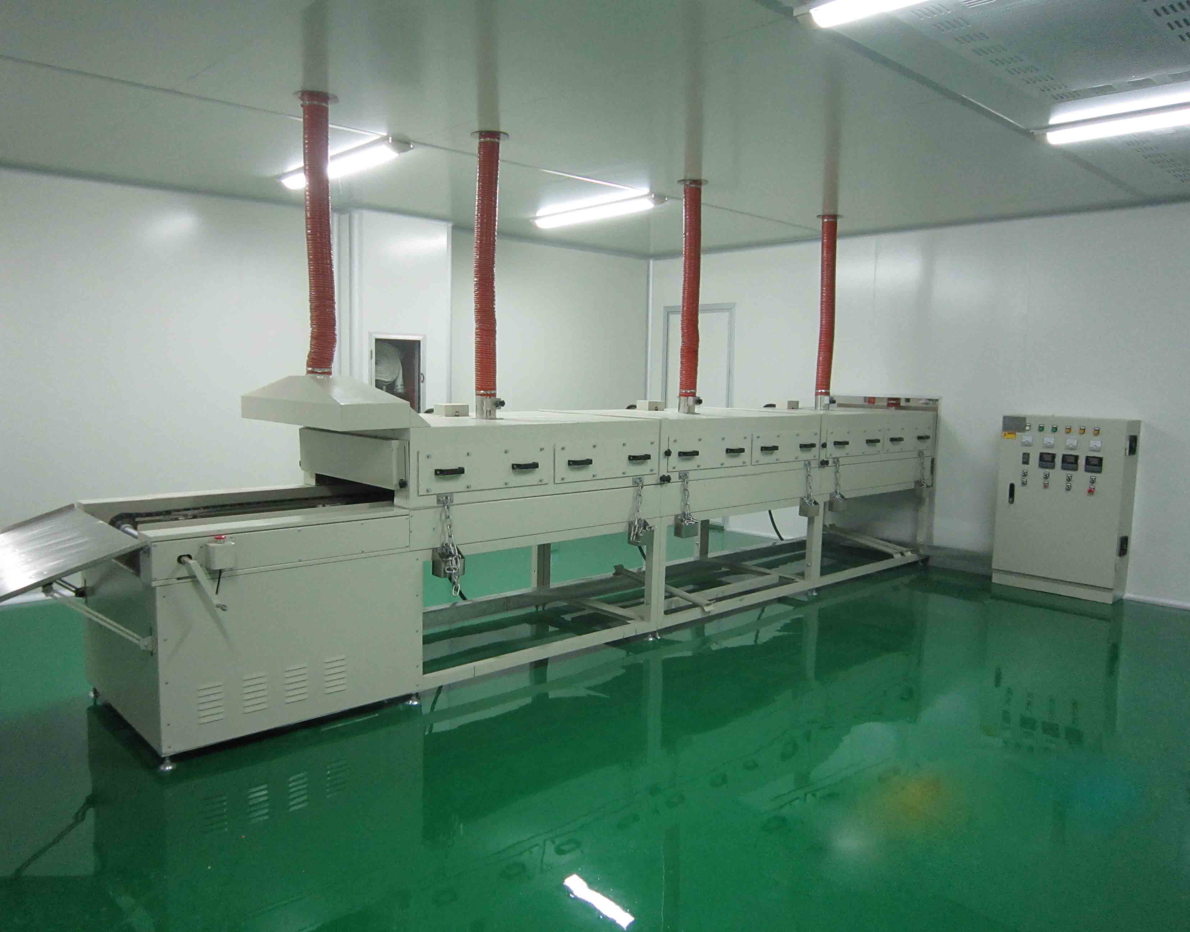 手機硅膠按鍵噴漆生產線