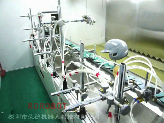 固定噴槍噴涂生產(chǎn)線(xiàn)