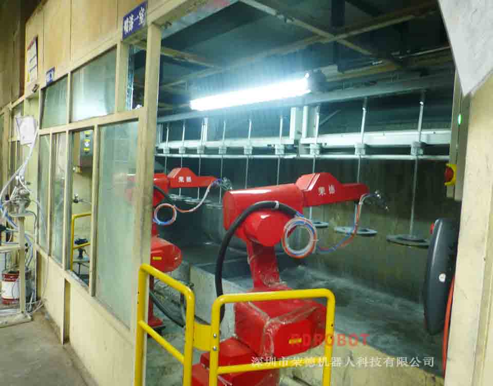 剎車盤(pán)噴涂線